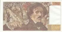 Frankreich 100 Francs - Delacroix - 1989 - S&eacute;rie F.133