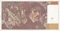 Frankreich 100 Francs - Delacroix - 1990 - Serial D.176
