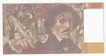 Frankreich 100 Francs - Delacroix - 1990 - Serial K.149