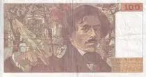 Frankreich 100 Francs - Delacroix - 1991 - Serial A.204 - P.154