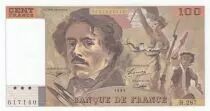 Frankreich 100 Francs - Delacroix - 1991 - Serial H.287