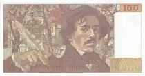 Frankreich 100 Francs - Delacroix - 1991 - Serial K.202
