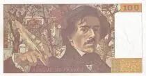 Frankreich 100 Francs - Delacroix - 1991 - Serial V.184
