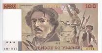 Frankreich 100 Francs - Delacroix - 1993 - Serial D.214 - P.154