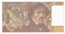 Frankreich 100 Francs - Delacroix - 1993 - Serial J.251