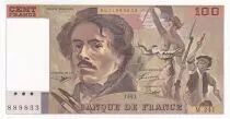 Frankreich 100 Francs - Delacroix - 1993 - Serial M.241 - P.154