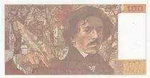 Frankreich 100 Francs - Delacroix - 1993 - Serial N.223