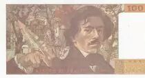 Frankreich 100 Francs - Delacroix - 1993 - Serial o.210 - Faute