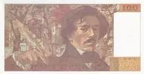 Frankreich 100 Francs - Delacroix - 1993 - Serial Q.236 - P.154