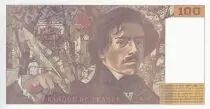Frankreich 100 Francs - Delacroix - 1994 - Serial C.271 - P.154