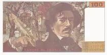 Frankreich 100 Francs - Delacroix - 1994 - Serial G.265 - P.154