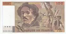 Frankreich 100 Francs - Delacroix - 1995 - Serial F.294