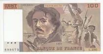 Frankreich 100 Francs - Delacroix - 1995 - Serial L.290