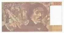 Frankreich 100 Francs - Delacroix - 1995 - Serial N.290