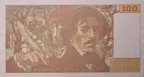 Frankreich 100 Francs - Delacroix - 1995 - Serial S.295 - Faute inverted watermarrk cut in 2