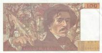 Frankreich 100 Francs - Delacroix - 1995 - Series D.276 - Watermark moved