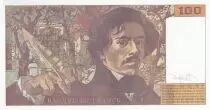 Frankreich 100 Francs - Delacroix - Sign Vigier - 1994 - Serial M.260 - P.154