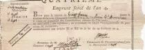 Frankreich 100 Francs - Emprunt Forc&eacute; - Year 4 (1796) - Vaucluse - Apt