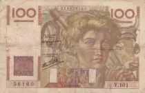 Frankreich 100 Francs - Farmer -  03-10-1946 - Serial Y.101