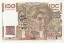 Frankreich 100 Francs - Farmer - 04-09-1952 - Serial Y.471