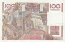 Frankreich 100 Francs - Farmer - 29-06-1950 - Serial W.353