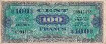 Frankreich 100 Francs - Flag - 1944 - Serial 2 - F - P.118b