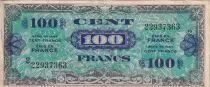 Frankreich 100 Francs - Flag - 1944 - Serial 2 - P.118
