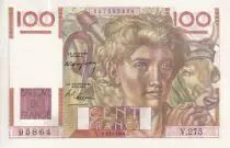 Frankreich 100 Francs - Jeune Paysan - 02-12-1948 - Serial V.275 - P.128