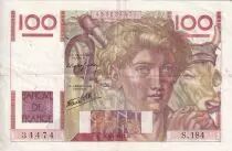 Frankreich 100 Francs - Jeune Paysan - 09-01-1947 - Serial S.184 - P.128