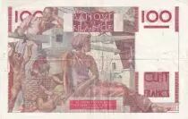 Frankreich 100 Francs - Jeune Paysan - 09-01-1947 - Serial S.184 - P.128