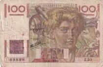 Frankreich 100 Francs - Jeune Paysan - 17-07-1947 - Serial H.203 - P.128