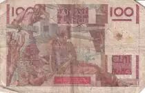 Frankreich 100 Francs - Jeune Paysan - 17-07-1947 - Serial H.203 - P.128