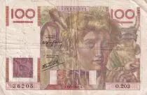 Frankreich 100 Francs - Jeune Paysan - 17-07-1947 - Serial H.203 - P.128