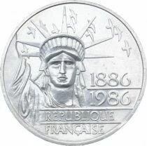 Frankreich 100 Francs - Liberty - 1986 - Silver