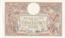 Frankreich 100 Francs - Luc Olivier Merson - 02-02-1939 - Serial W.64102