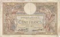 Frankreich 100 Francs - Luc Olivier Merson - 02-04-1929 - Serial G.24663