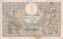 Frankreich 100 Francs - Luc Olivier Merson - 02-05-1924 - Serial A.10627 -  F - P.69