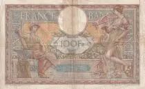 Frankreich 100 Francs - Luc Olivier Merson - 02-08-1917 - Serial U.4164 - F - P.69