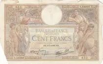 Frankreich 100 Francs - Luc Olivier Merson - 05-05-1938 - Serial S.58966