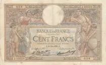 Frankreich 100 Francs - Luc Olivier Merson - 08-12-1928 - Serial J.23553