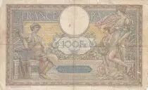 Frankreich 100 Francs - Luc Olivier Merson - 19-07-1918 - Serial U.4890