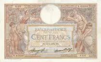 Frankreich 100 Francs - Luc Olivier Merson - 20-12-1934 - Serial V.46830