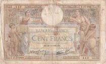 Frankreich 100 Francs - Luc Olivier Merson - 24-02-1938 - Serial Z.57966