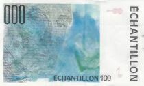 Frankreich 100 Francs - Ravel - Eiffel Type - Sample - 1992-2001