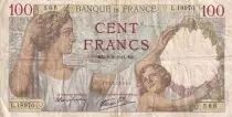 Frankreich 100 Francs - Sully - 06-02-1941 - Serial L.18970 - F - P.94