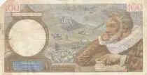 Frankreich 100 Francs - Sully - 08-08-1940 - Serial E.13731