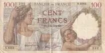 Frankreich 100 Francs - Sully - 09-11-1939 - Serial N.4064 - F to VF - P.94