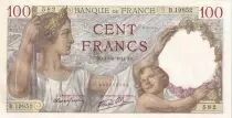 Frankreich 100 Francs - Sully - 13-03-1941 - Serial B.19852