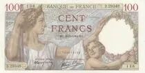 Frankreich 100 Francs - Sully - 19-03-1942 - Serial D.29348