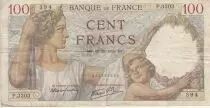 Frankreich 100 Francs - Sully - 19-10-1939 - Serial P.3303